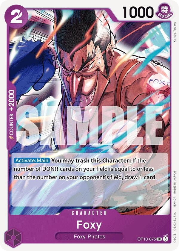 Image for Foxy (OP10-075) (OP10) - One Piece Card Game