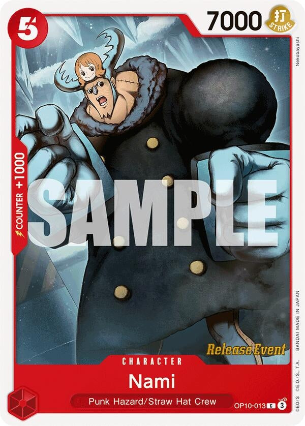 Image for Nami (013) (OP10-013) (OP10 RE) - One Piece Card Game