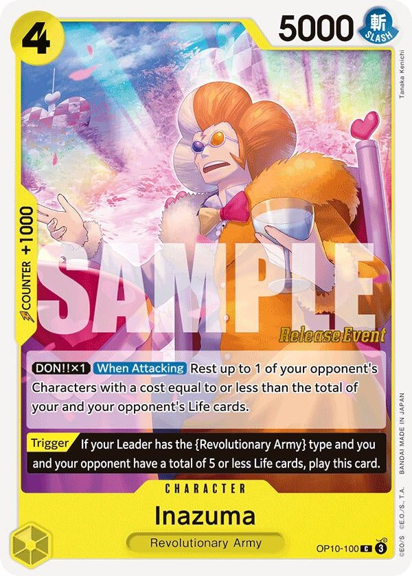 Image for Inazuma (OP10-100) (OP10 RE) - One Piece Card Game