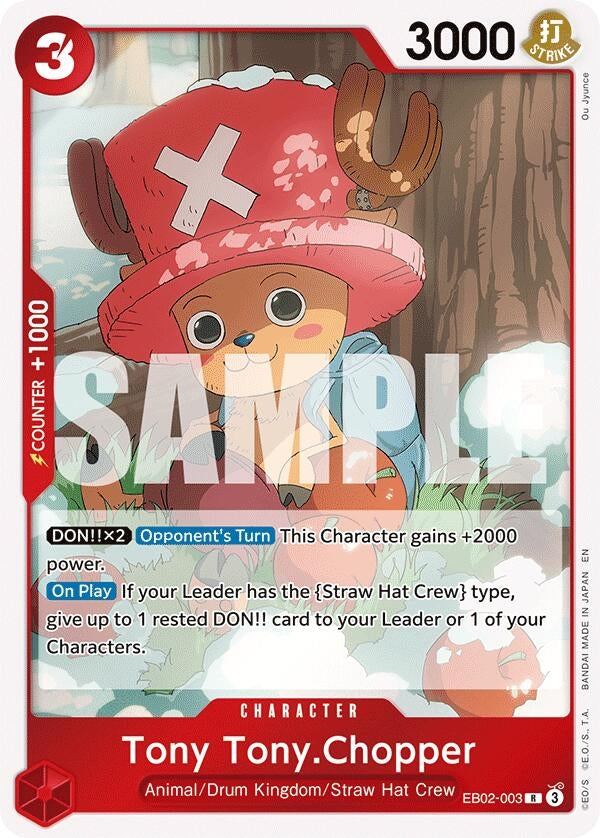 Image for Tony Tony.Chopper (EB02-003) (EB-02) - One Piece Card Game