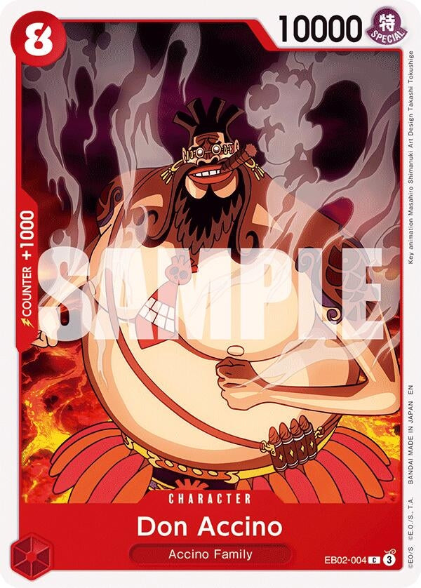Image for Don Accino (EB02-004) (EB-02) - One Piece Card Game