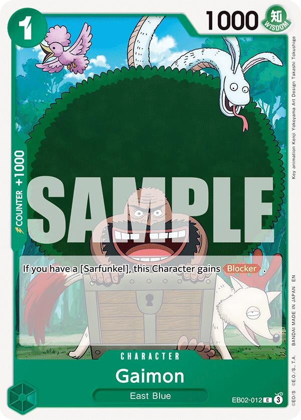 Image for Gaimon (EB02-012) (EB-02) - One Piece Card Game