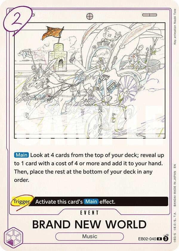 Image for BRAND NEW WORLD (EB02-040) (EB-02) - One Piece Card Game