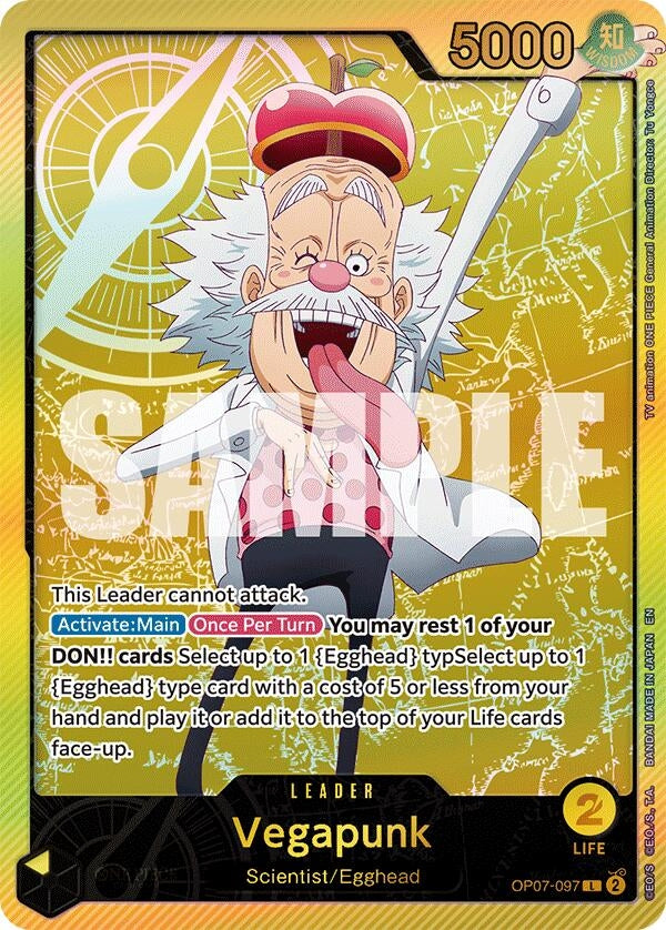 Image for Vegapunk (SP) (OP07-097) (EB-02) - One Piece Card Game