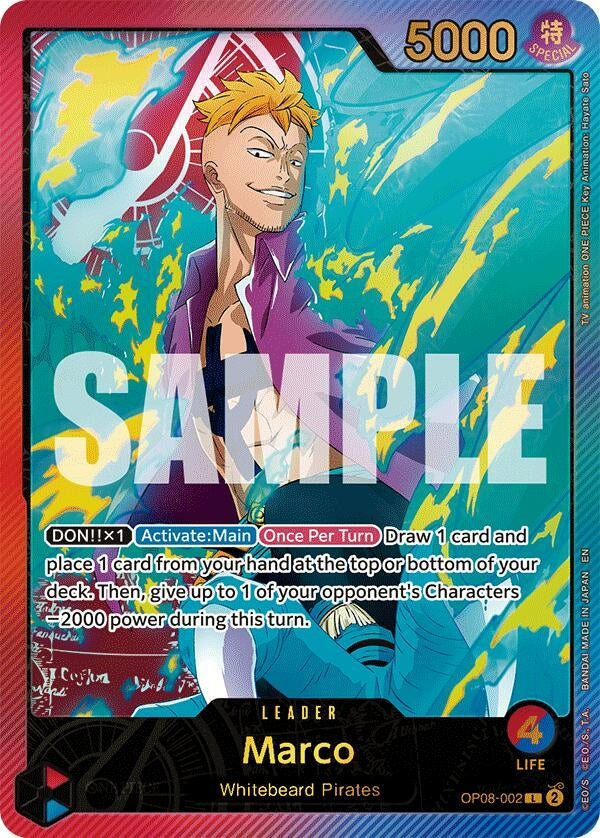 Image for Marco (SP) (OP08-002) (EB-02) - One Piece Card Game