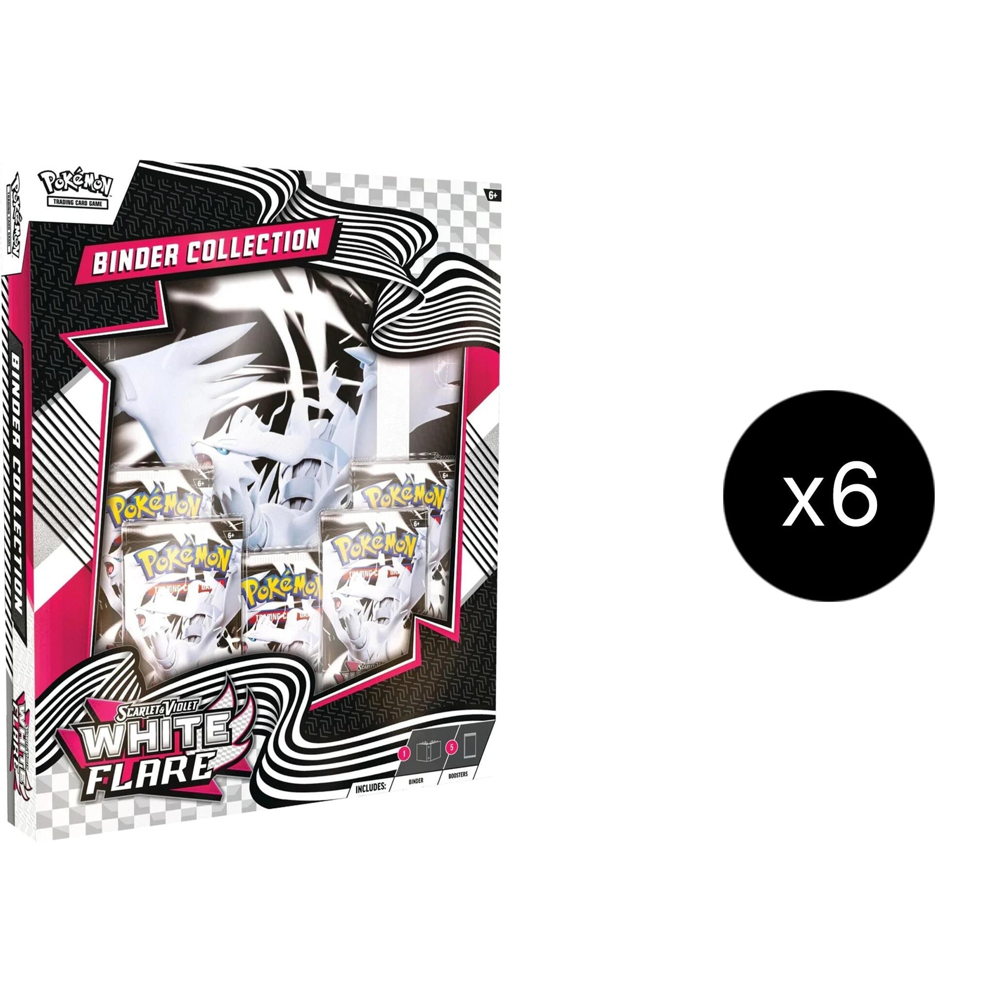 Image for White Flare  Binder Collection Case - Pokemon