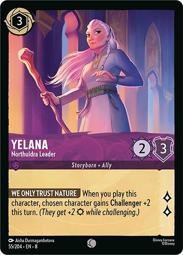 Image for Yelana - Northuldra Leader (55/204) (8) - Disney Lorcana