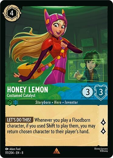 Image for Honey Lemon - Costumed Catalyst (111/204) (8) - Disney Lorcana