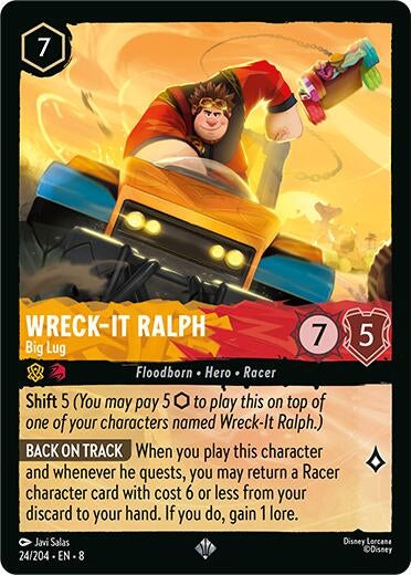 Image for Wreck-It Ralph - Big Lug (24/204) (8) - Disney Lorcana