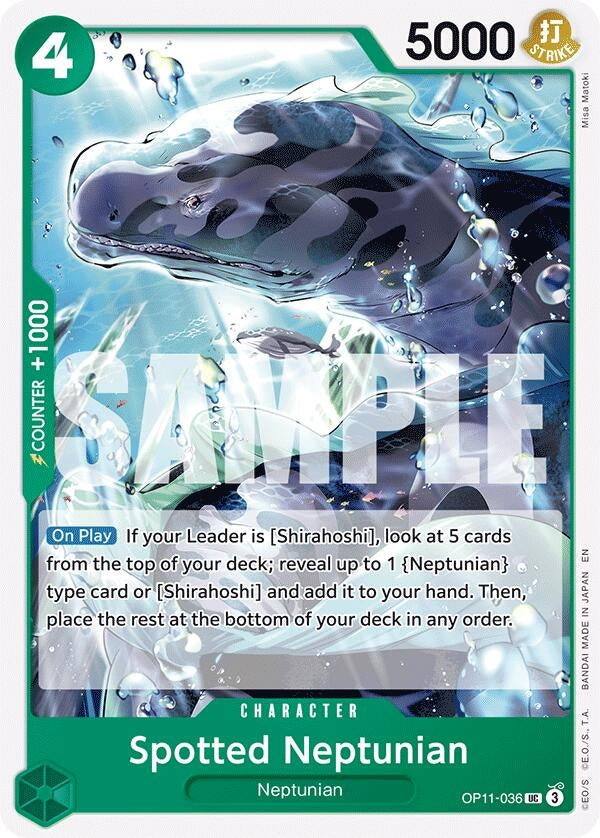 Image for Spotted Neptunian (OP11-036) (OP11) - One Piece Card Game