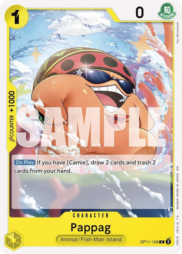 Image for Pappag (OP11-109) (OP11) - One Piece Card Game