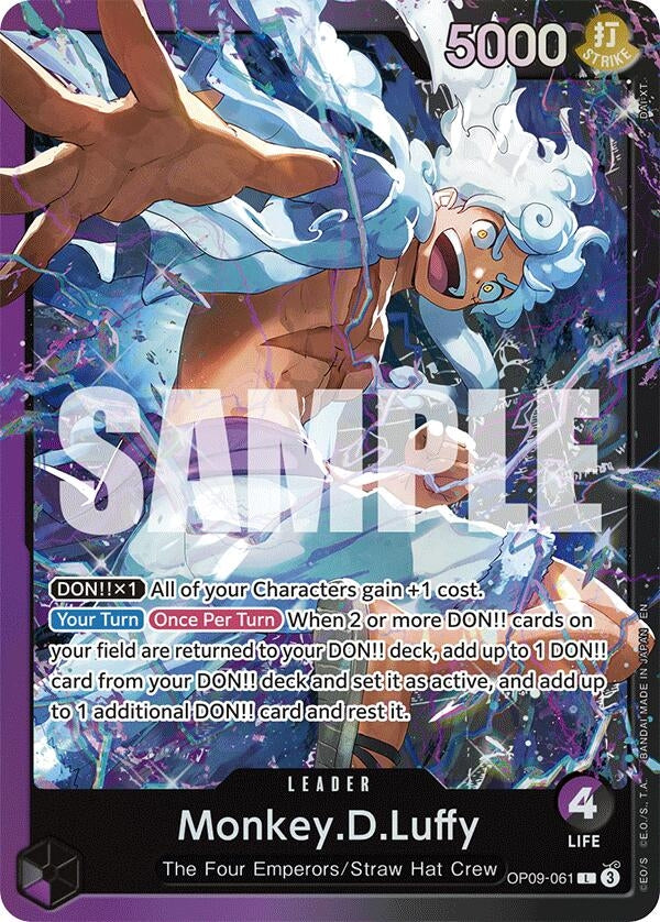 Image for Monkey.D.Luffy (OP09-061) (OP09-061) (ST-26) - One Piece Card Game