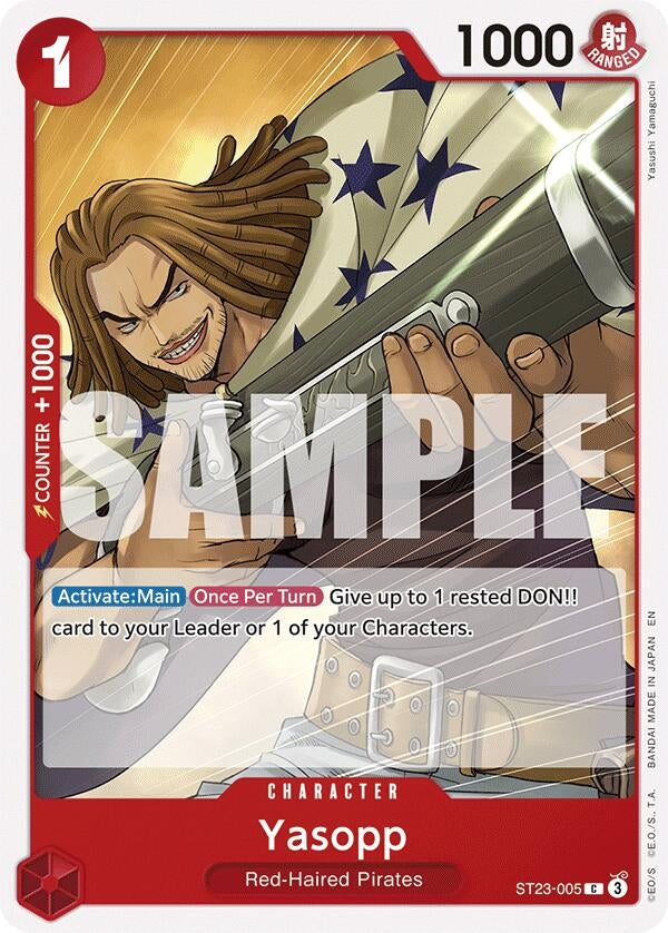 Image for Yasopp (ST23-005) (ST-23) - One Piece Card Game