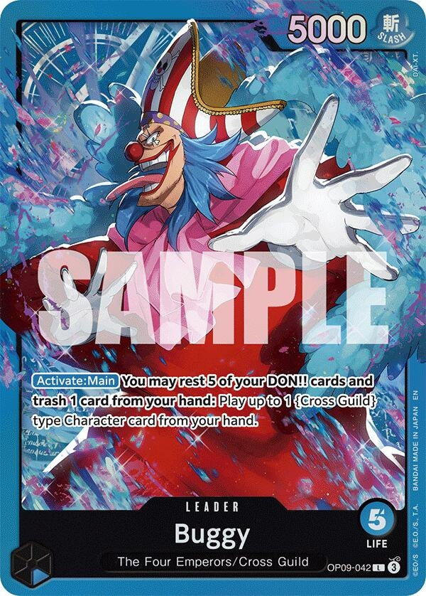 Image for Buggy (OP09-042) (OP09-042) (ST-25) - One Piece Card Game
