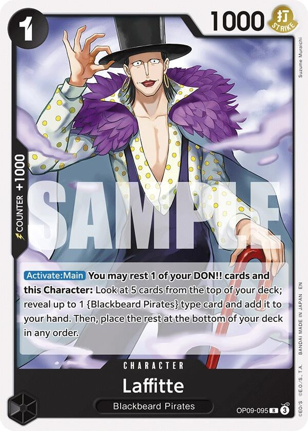 Image for Laffitte (Reprint) (OP09-095) (ST-27) - One Piece Card Game