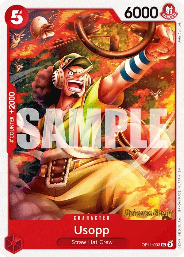 Image for Usopp (OP11-003) (OP11 RE) - One Piece Card Game
