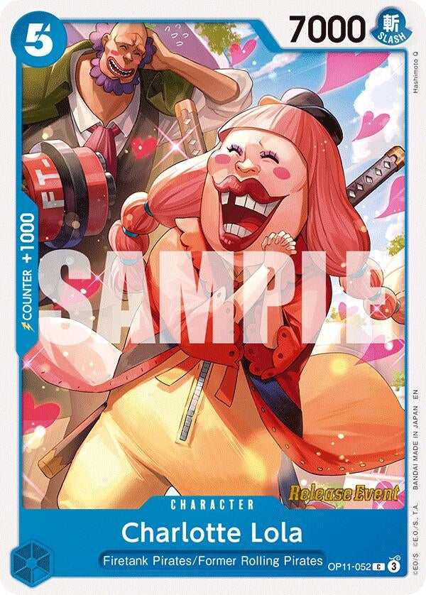 Image for Charlotte Lola (OP11-052) (OP11 RE) - One Piece Card Game