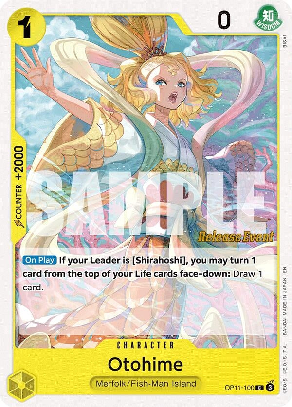 Image for Otohime (OP11-100) (OP11 RE) - One Piece Card Game