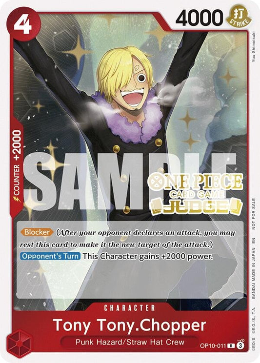 Image for Tony Tony.Chopper (Judge Pack Vol. 6) (OP10-011) (OP-PR) - One Piece Card Game