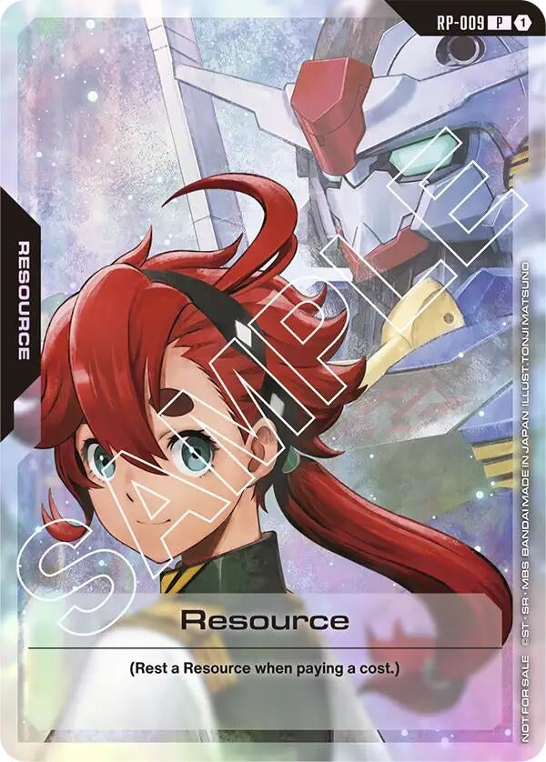Image for Resource (RP-009) (Mobile Suit Gundam: the Witch from Mercury) (RP-009) (RP) - Gundam Card Game