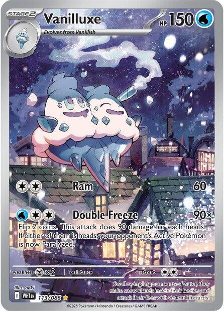 Image for Vanilluxe (113/086) (WHT) - Pokemon