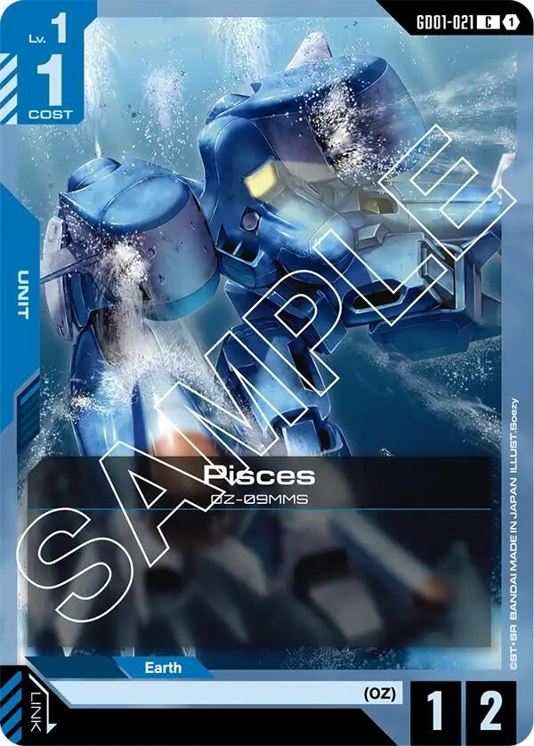 Image for Pisces (GD01-021) (GD01) - Gundam Card Game