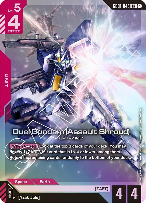 Image for Duel Gundam (Assault Shroud) (GD01-045) (GD01) - Gundam Card Game