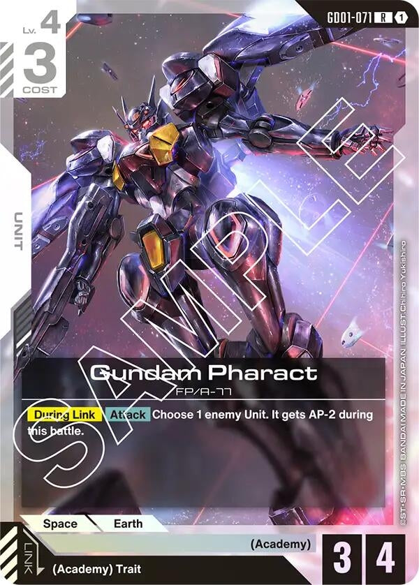 Image for Gundam Pharact (GD01-071) (GD01) - Gundam Card Game