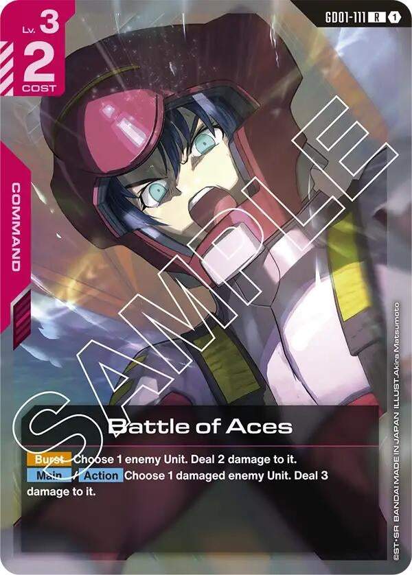 Image for Battle of Aces (GD01-111) (GD01) - Gundam Card Game