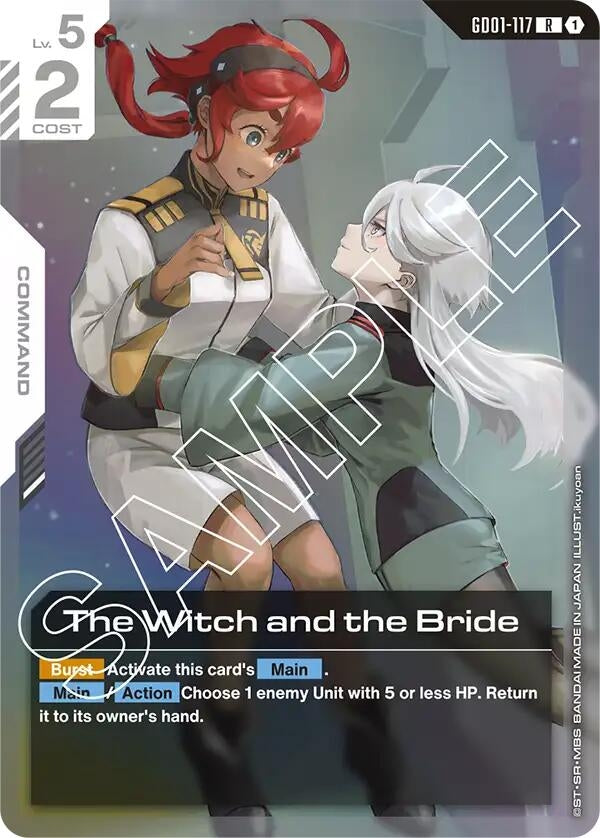 Image for The Witch and the Bride (GD01-117) (GD01) - Gundam Card Game