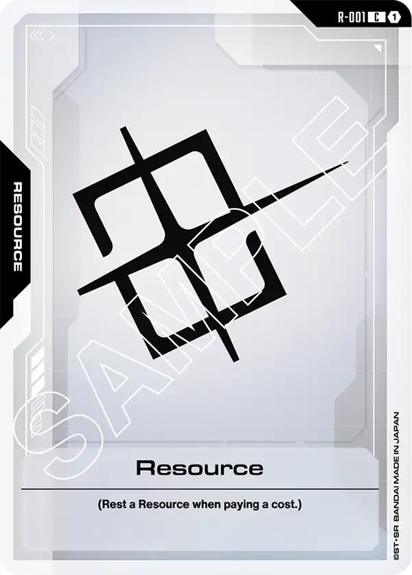 Image for Resource (R-001) (GD01) - Gundam Card Game