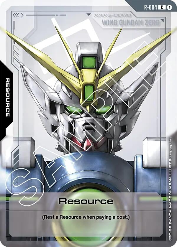 Image for Resource (R-004) (R-004) (GD01) - Gundam Card Game