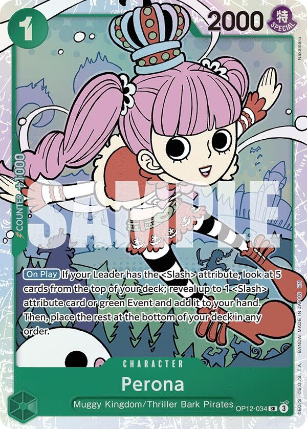 Image for Perona (OP12-034) (OP12) - One Piece Card Game