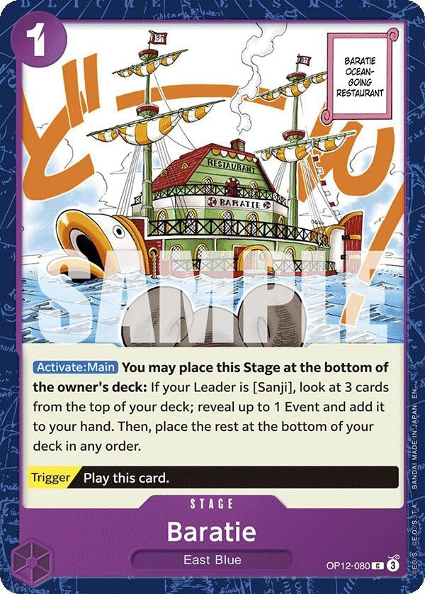 Image for Baratie (OP12-080) (OP12) - One Piece Card Game