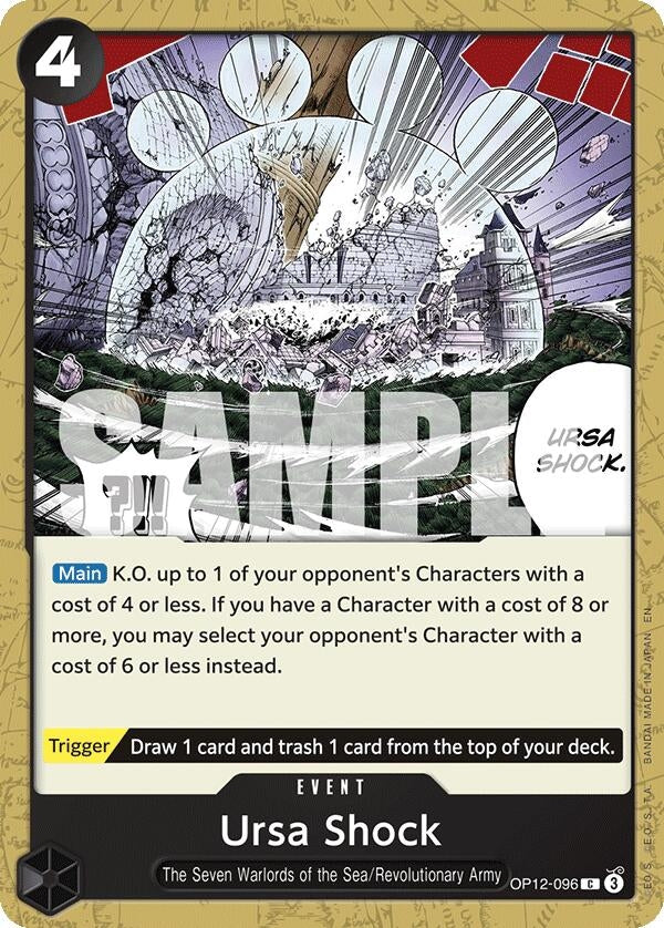 Image for Ursa Shock (OP12-096) (OP12) - One Piece Card Game