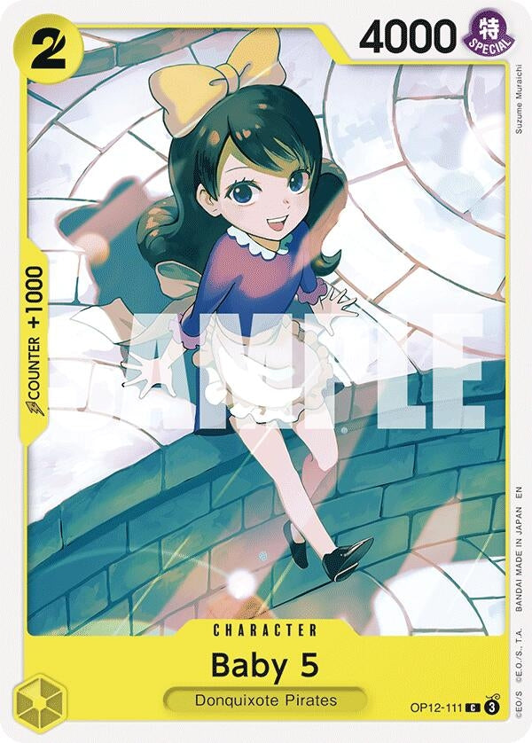 Image for Baby 5 (111) (OP12-111) (OP12) - One Piece Card Game