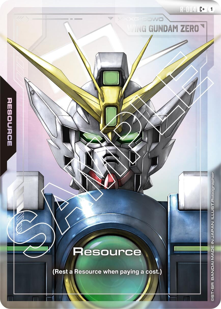 Image for Resource (R-004) (C+) (R-004) (GD01) - Gundam Card Game