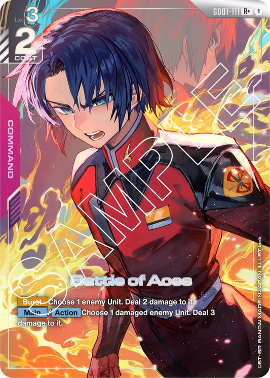 Image for Battle of Aces (R+) (GD01-111) (GD01) - Gundam Card Game