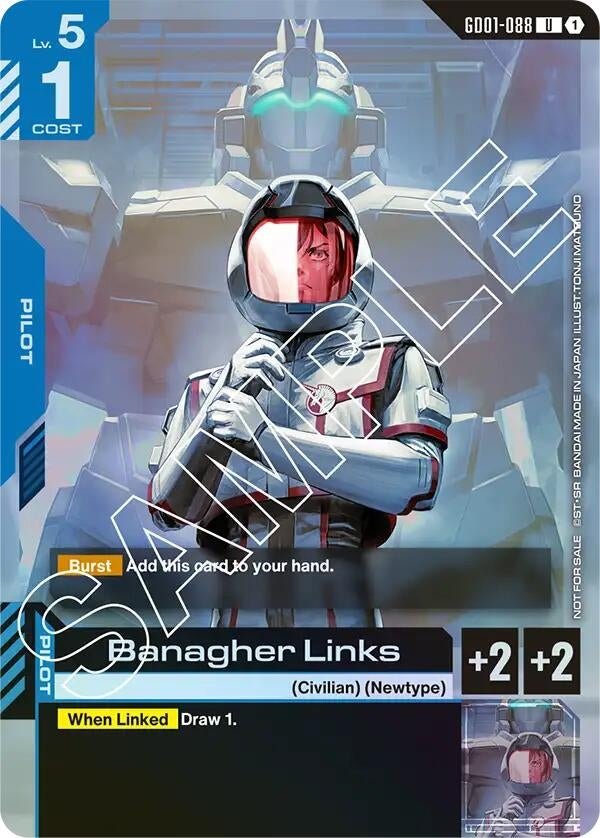 Image for Banagher Links (Launch Event) (GD01-088) (GCG-PR) - Gundam Card Game