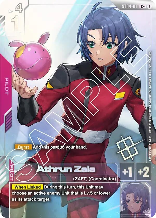 Image for Athrun Zala (Store Tournament Winner Pack 01) (ST04-011) (GCG-PR) - Gundam Card Game