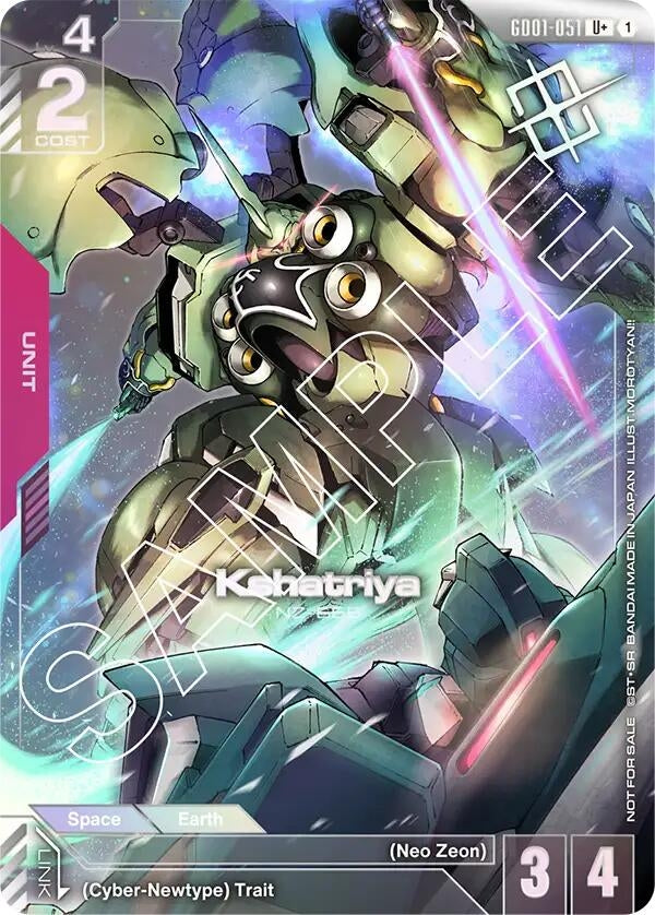 Image for Kshatriya (GD01-051) (Store Tournament Winner Pack 01) (GD01-051) (GCG-PR) - Gundam Card Game