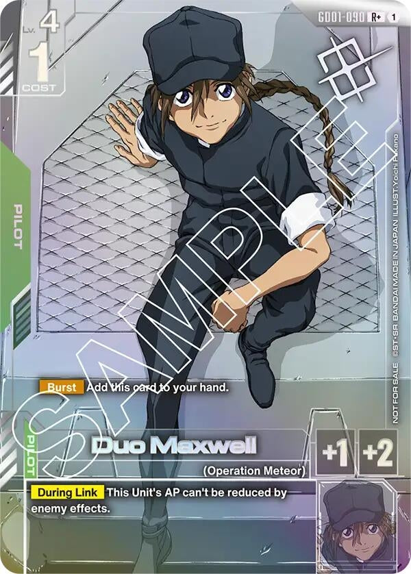 Image for Duo Maxwell (Store Tournament Winner Pack 01) (GD01-090) (GCG-PR) - Gundam Card Game