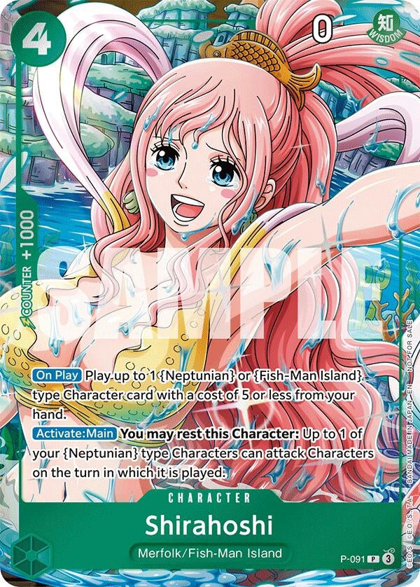 Image for Shirahoshi (Event Pack Vol. 7) (P-091) (OP-PR) - One Piece Card Game