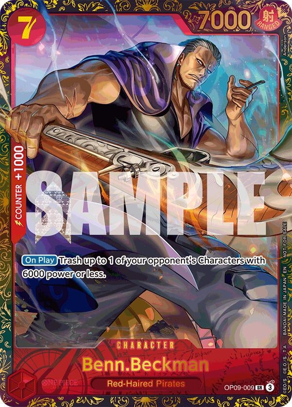 Image for Benn.Beckman (Championship 25-26 Offline Regionals Season 2) (OP09-009) (OP-PR) - One Piece Card Game