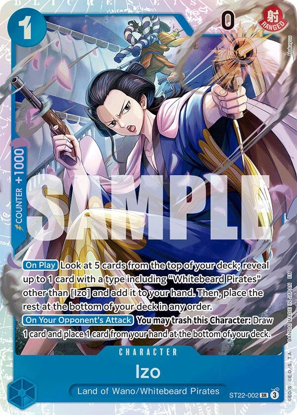 Image for Izo (ST22-002) (ST-22) - One Piece Card Game
