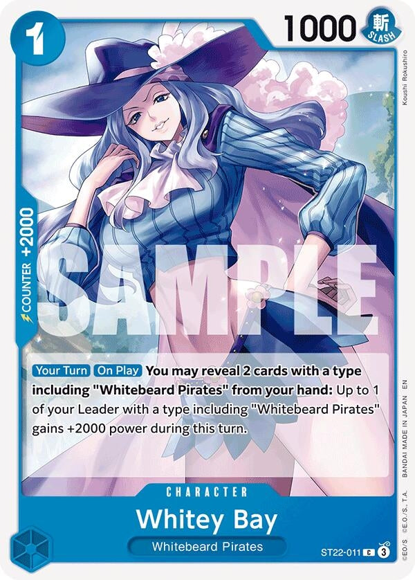 Image for Whitey Bay (ST22-011) (ST-22) - One Piece Card Game