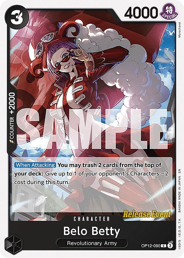 Image for Belo Betty (OP12-090) (OP12 RE) - One Piece Card Game