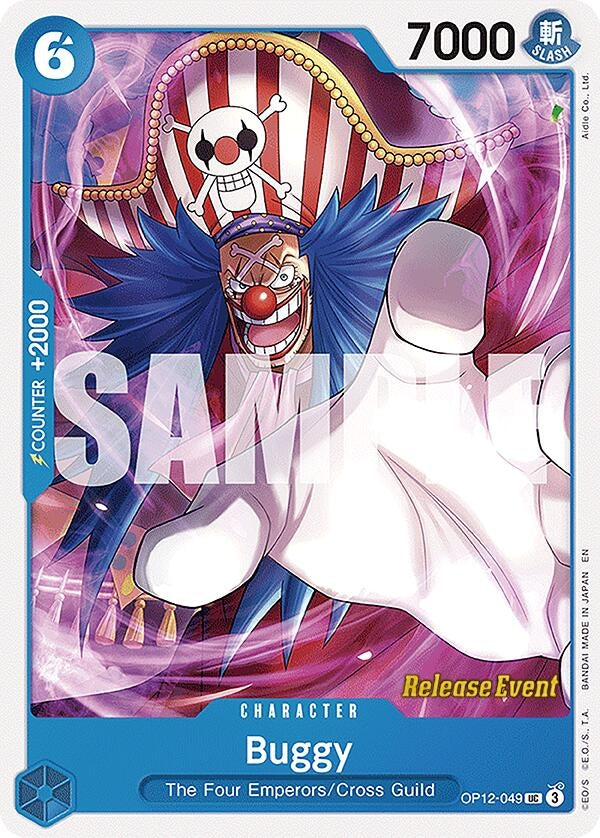 Image for Buggy (049) (OP12-049) (OP12 RE) - One Piece Card Game