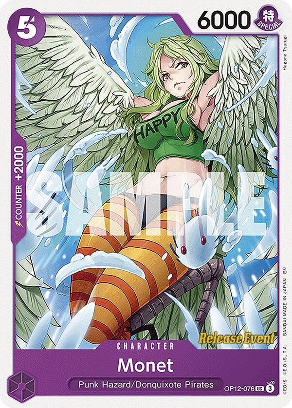 Image for Monet (OP12-076) (OP12 RE) - One Piece Card Game