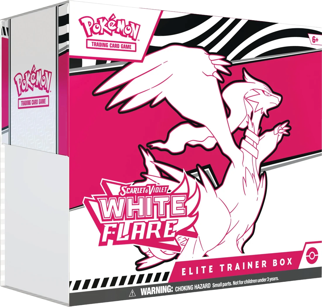 White Flare Elite Trainer Box